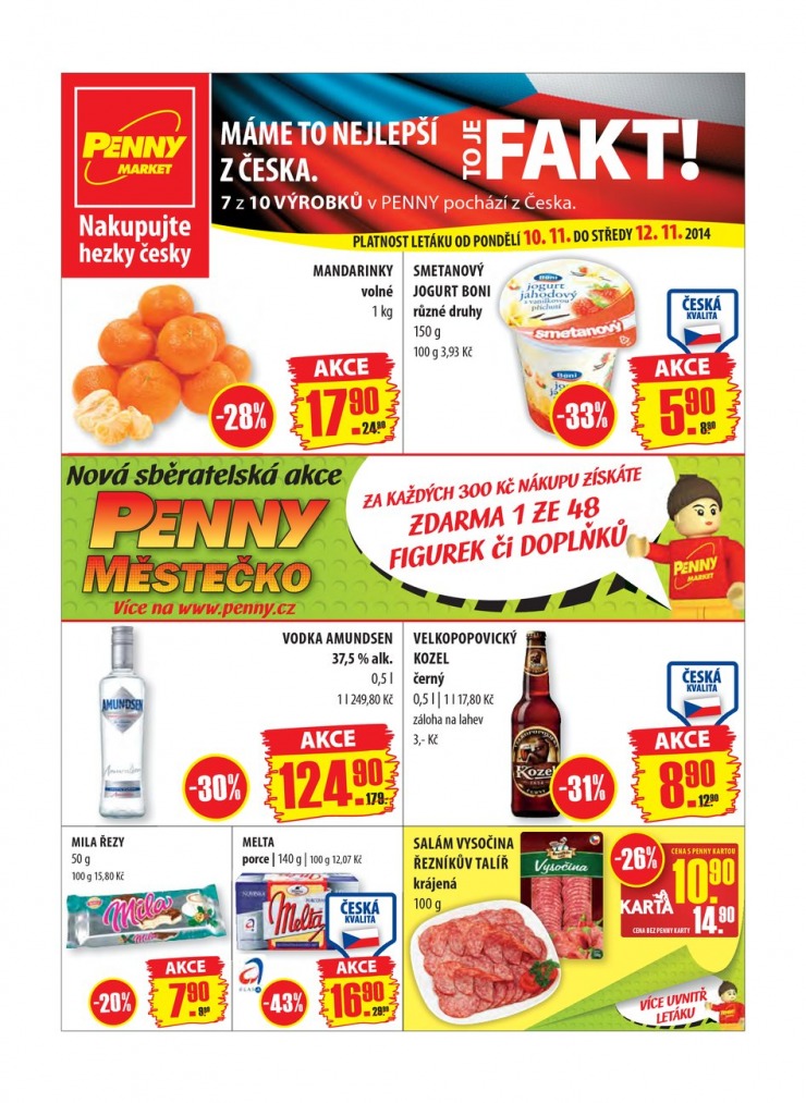 leták Penny Aktuální nabídka od 10.11.2014 strana 1 leták Penny Aktuální nabídka od 10.11.2014 strana 1