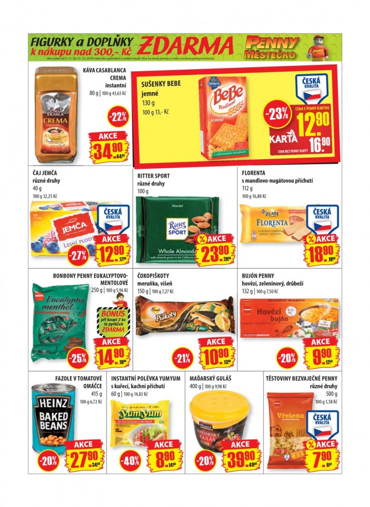 let�k Penny Aktu�ln� nab�dka od 10.11.2014 strana 1