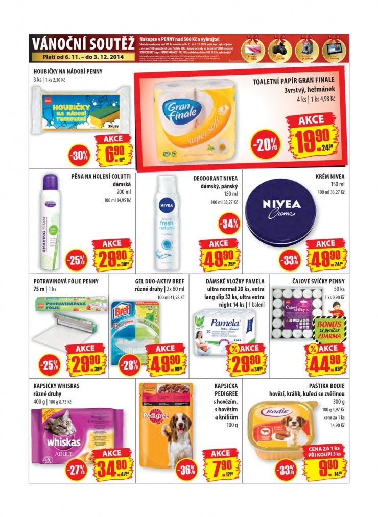 let�k Penny Aktu�ln� nab�dka od 10.11.2014 strana 1