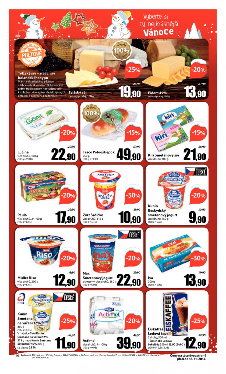 let�k Tesco OD od 11.11.2014 strana 1