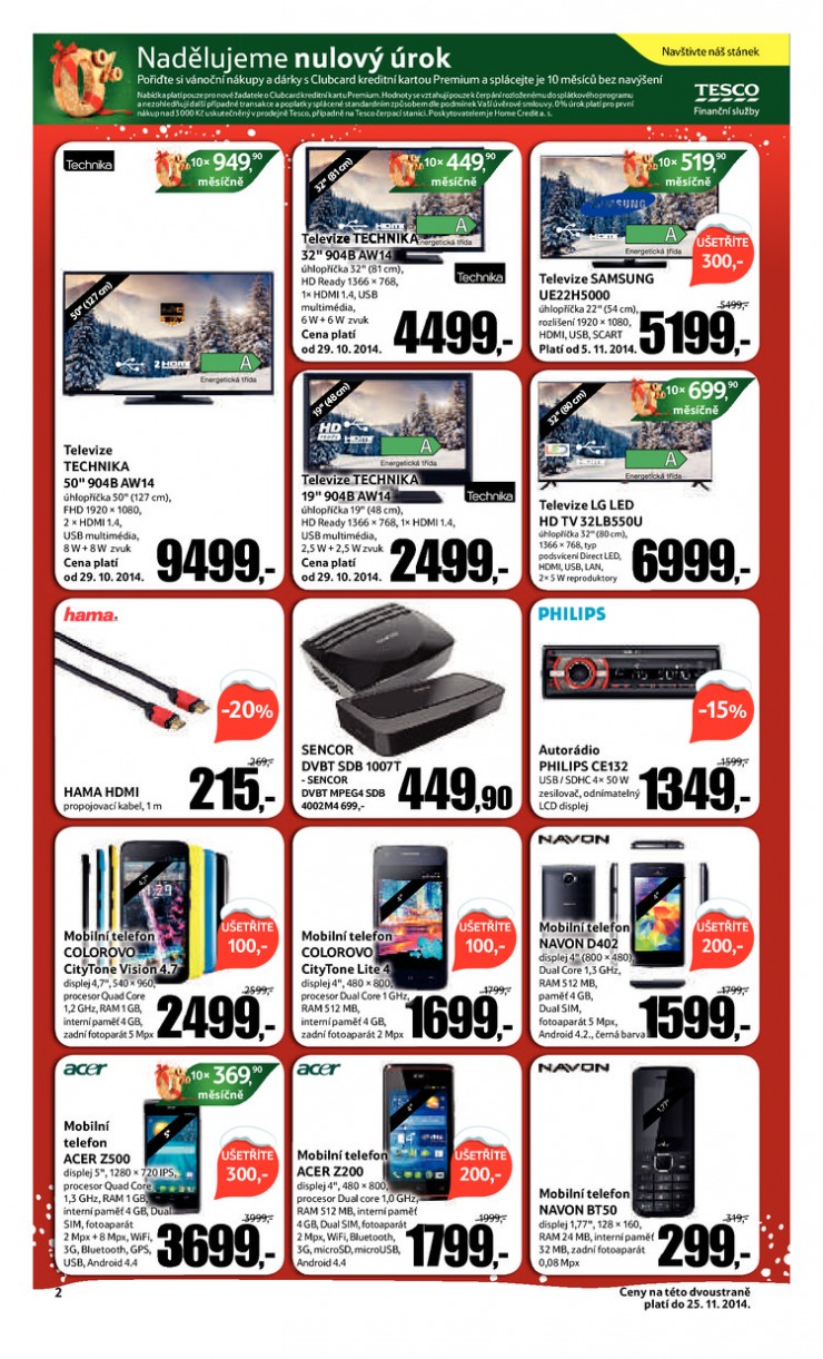 let�k Tesco OD od 11.11.2014 strana 1