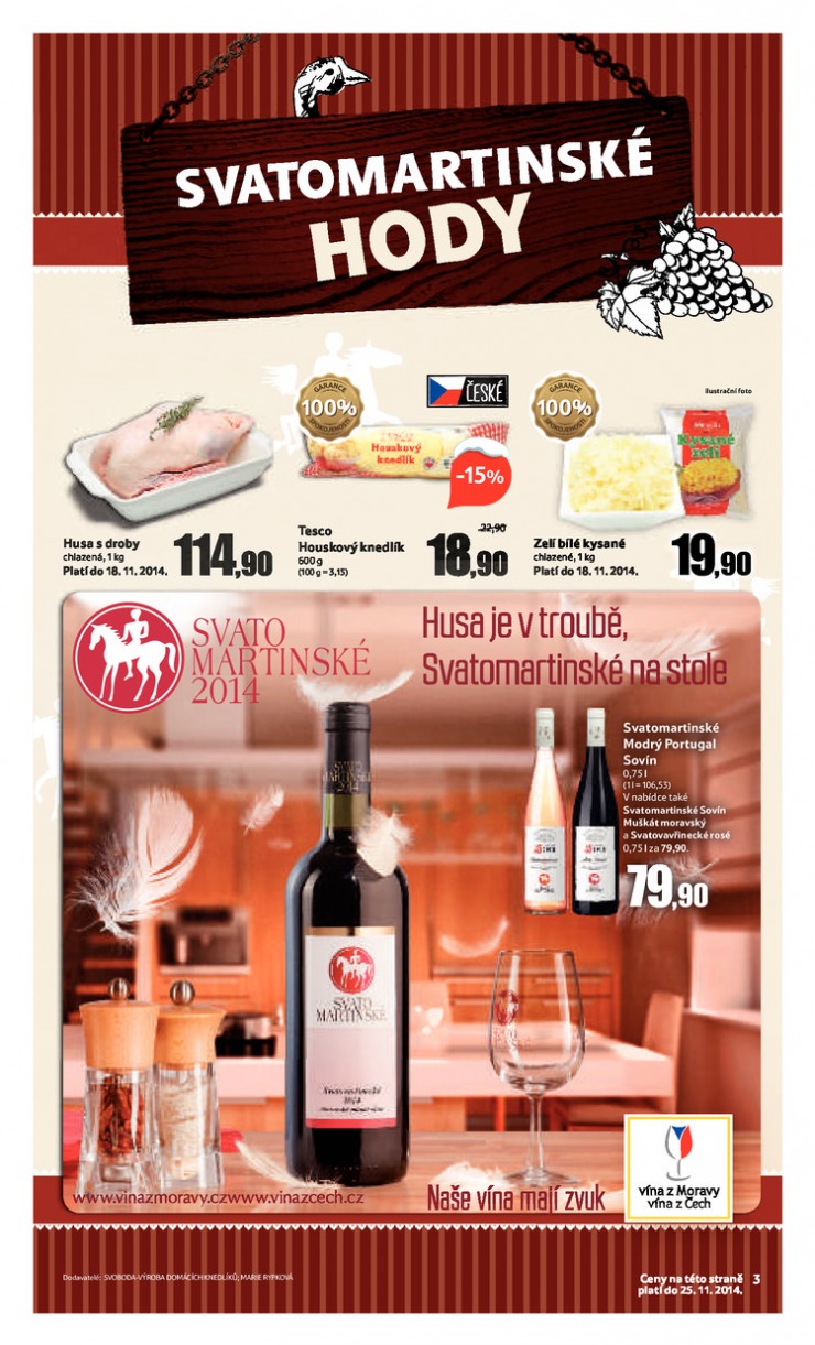 leták Tesco supermarkety od 11.11.2014 strana 1 leták Tesco supermarkety od 11.11.2014 strana 1