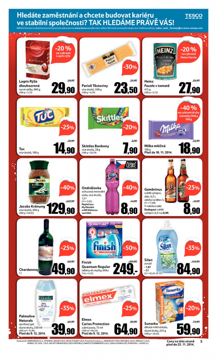 let�k Tesco supermarkety od 11.11.2014 strana 1