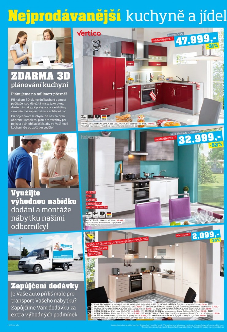 let�k Mobelix Aktu�ln� prospekt od 10.11.2014 strana 1