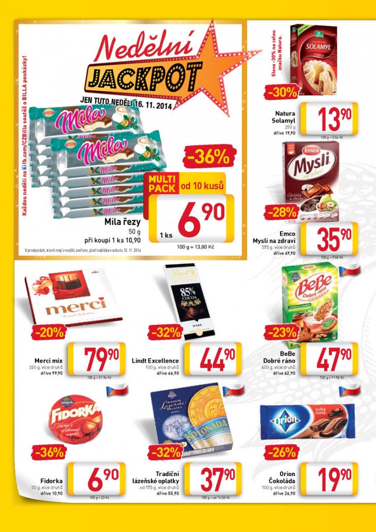 let�k Billa velk� od 12.11.2014 strana 1