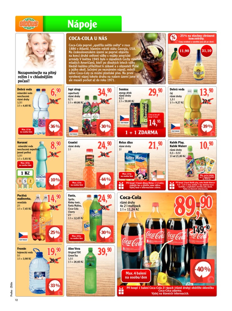 leták Globus Naše noviny od 13.11.2014 strana 1 leták Globus Naše noviny od 13.11.2014 strana 1