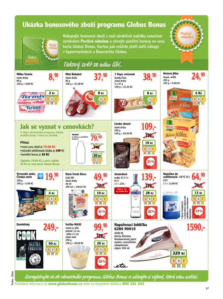 leták Globus Naše noviny od 13.11.2014 strana 1 leták Globus Naše noviny od 13.11.2014 strana 1