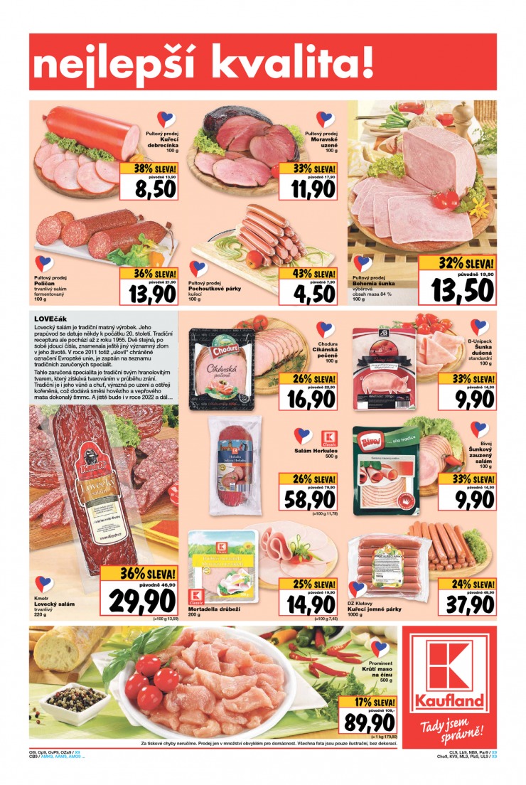 let�k Kaufland Aktu�ln� nab�dka od 13.11.2014 strana 1