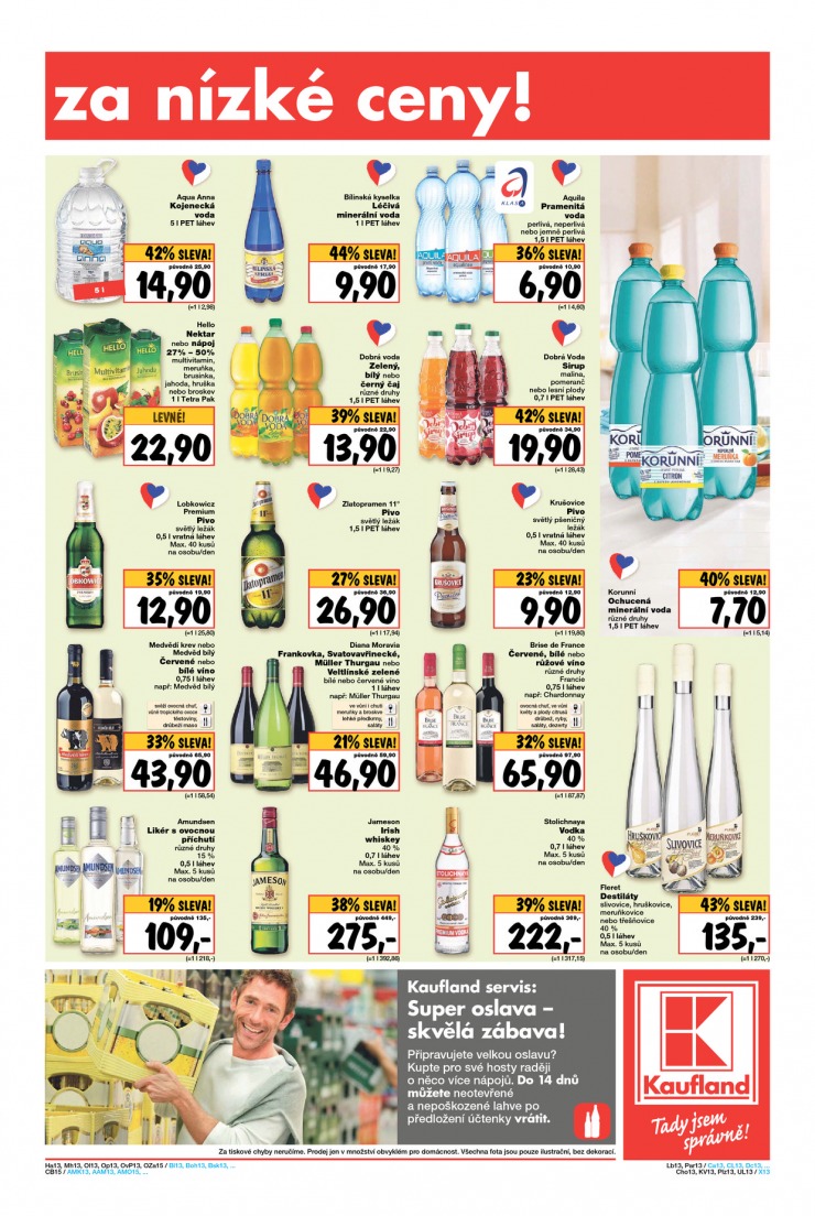 let�k Kaufland Aktu�ln� nab�dka od 13.11.2014 strana 1