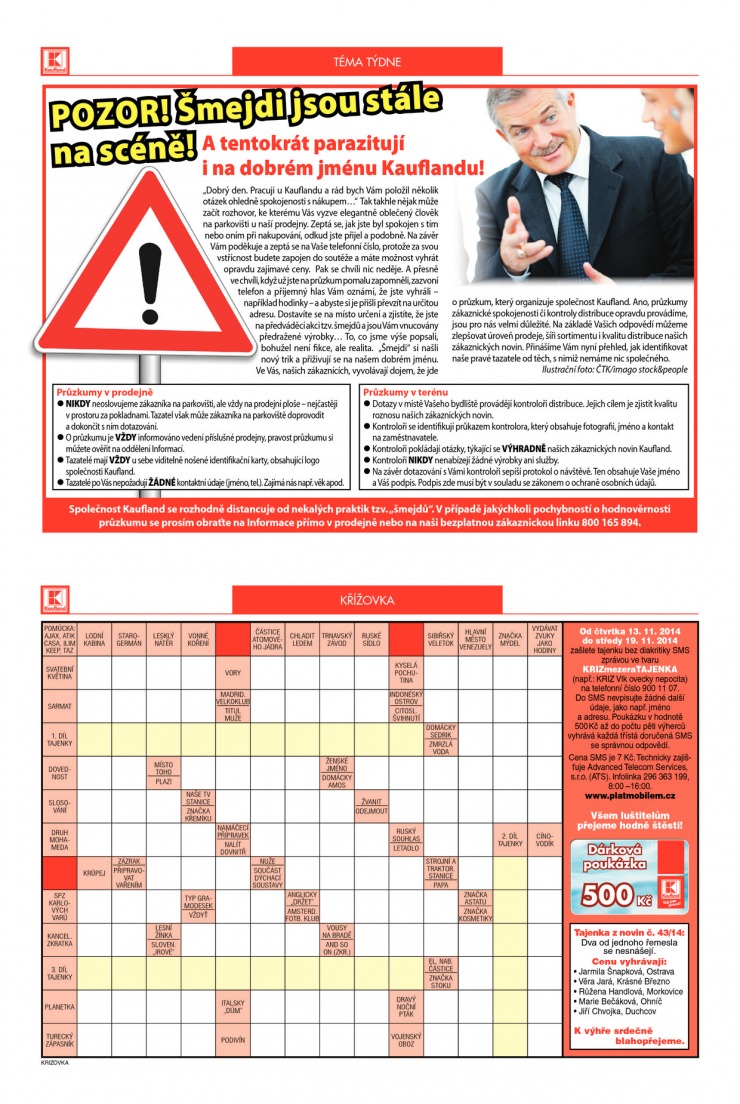 let�k Kaufland Aktu�ln� nab�dka od 13.11.2014 strana 1