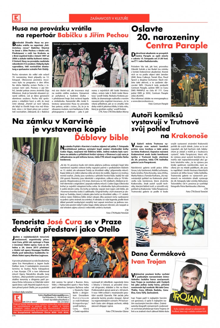 letk Kaufland Aktuln nabdka od 13.11.2014 strana 1