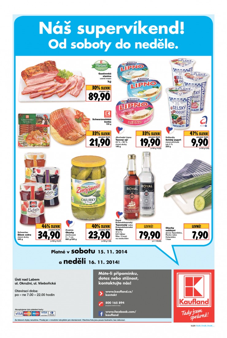 leták Kaufland Aktuální nabídka od 13.11.2014 strana 1 leták Kaufland Aktuální nabídka od 13.11.2014 strana 1