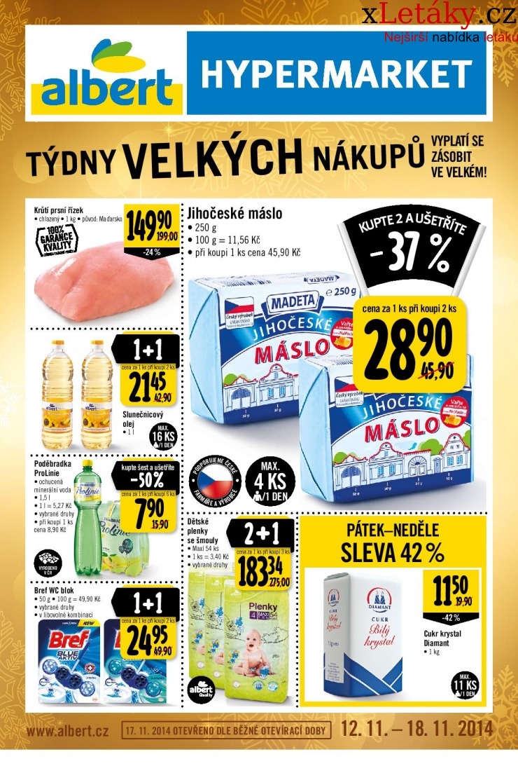 leták Albert Hypermarket akční leták strana 1 leták Albert Hypermarket akční leták strana 1