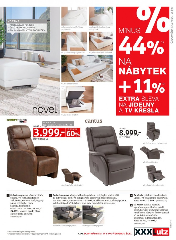 let�k XXXLutz Aktu�ln� prospekt od 10.11.2014 strana 1