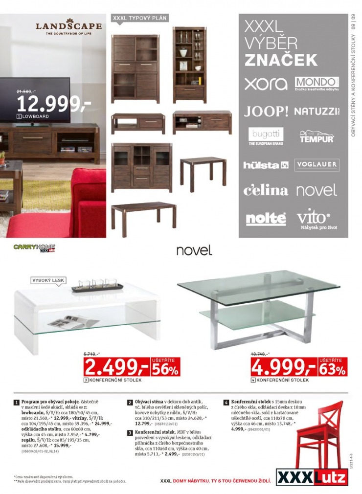 let�k XXXLutz Aktu�ln� prospekt od 10.11.2014 strana 1