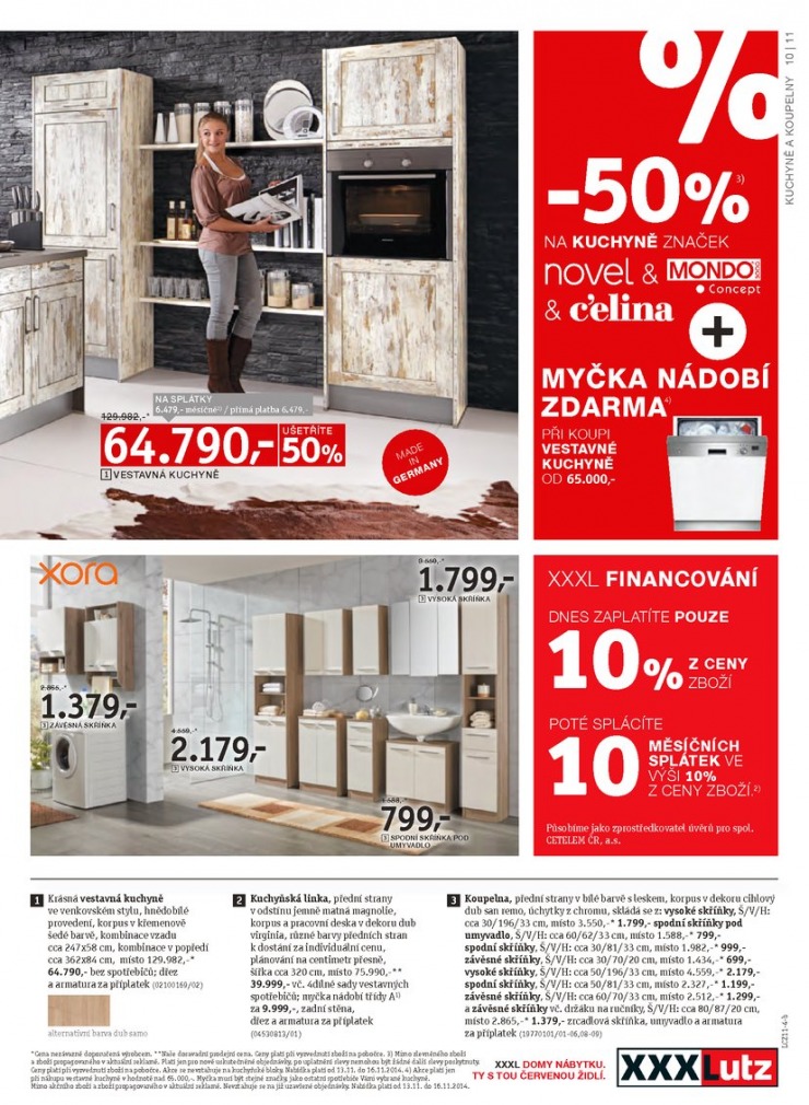 let�k XXXLutz Aktu�ln� prospekt od 10.11.2014 strana 1