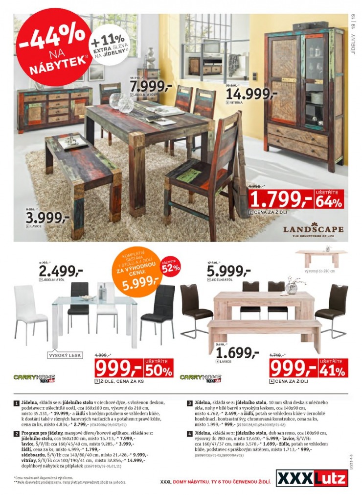 let�k XXXLutz Aktu�ln� prospekt od 10.11.2014 strana 1