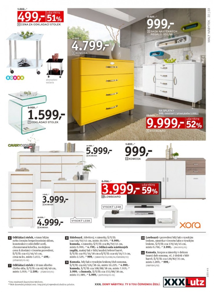 let�k XXXLutz Aktu�ln� prospekt od 10.11.2014 strana 1
