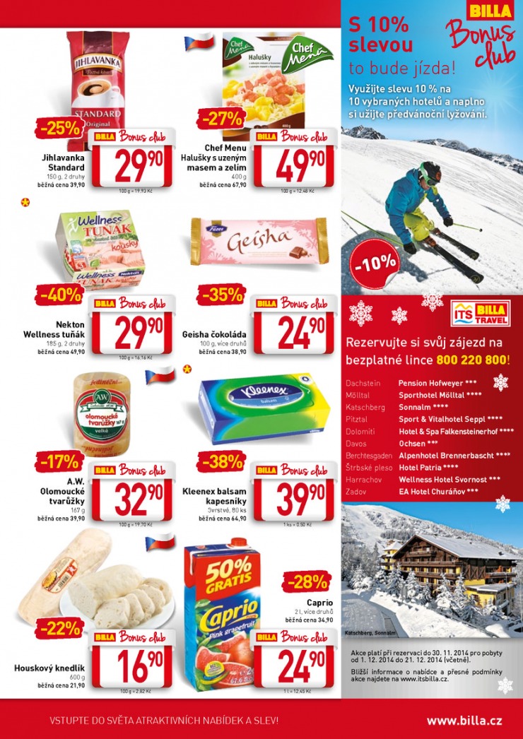 let�k Billa velk� od 19.11.2014 strana 1