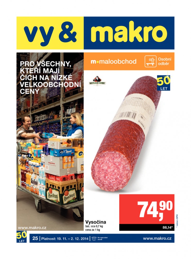 letk Makro Maloobchod od 19.11.2014 strana 1