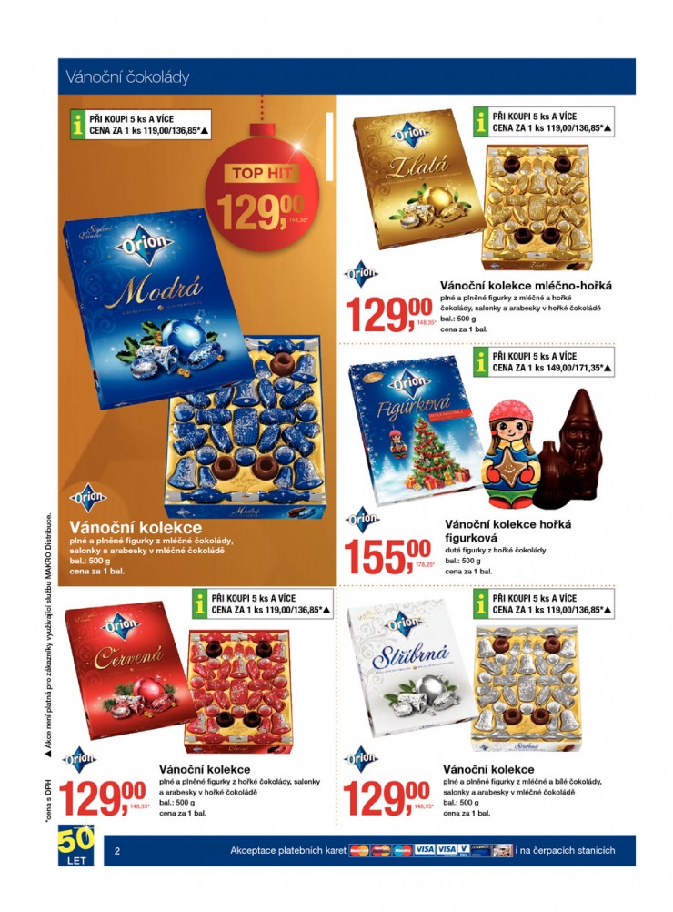 leták Makro Vánoční čokolády od 19.11.2014 strana 1 leták Makro Vánoční čokolády od 19.11.2014 strana 1