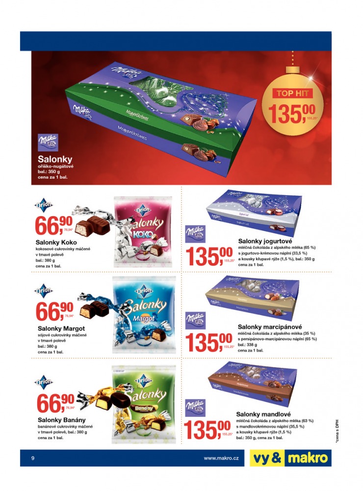 leták Makro Vánoční čokolády od 19.11.2014 strana 1 leták Makro Vánoční čokolády od 19.11.2014 strana 1