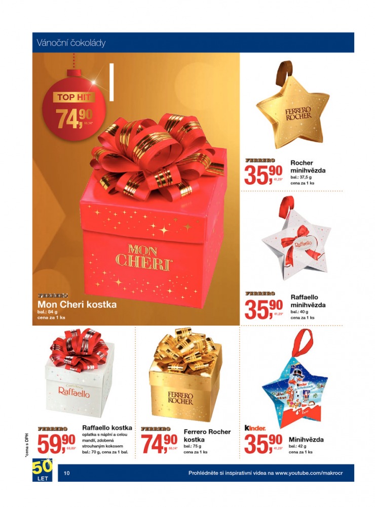 leták Makro Vánoční čokolády od 19.11.2014 strana 1 leták Makro Vánoční čokolády od 19.11.2014 strana 1