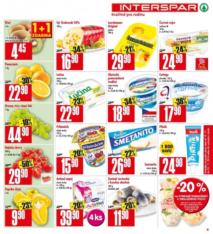 let�k Interspar Ak�n� nab�dka od 19.11.2014 strana 1