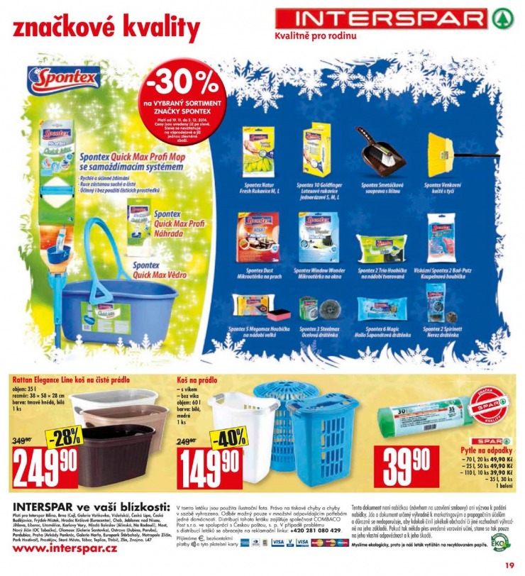 leták Interspar Akční nabídka od 19.11.2014 strana 1 leták Interspar Akční nabídka od 19.11.2014 strana 1