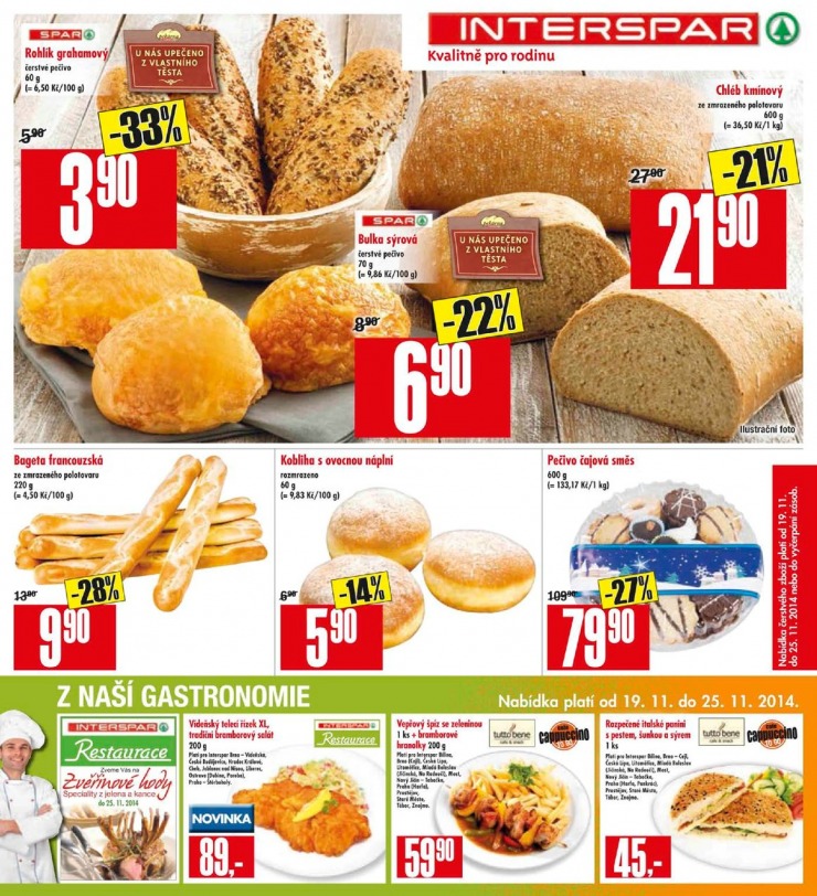 leták Interspar Akční nabídka od 19.11.2014 strana 1 leták Interspar Akční nabídka od 19.11.2014 strana 1