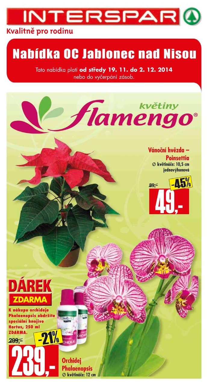 leták Interspar Akční nabídka od 19.11.2014 strana 1 leták Interspar Akční nabídka od 19.11.2014 strana 1