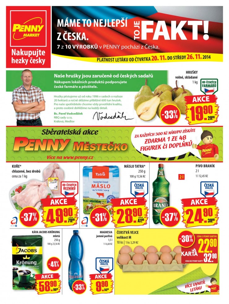 leták Penny Aktuální nabídka od 20.11.2014 strana 1 leták Penny Aktuální nabídka od 20.11.2014 strana 1