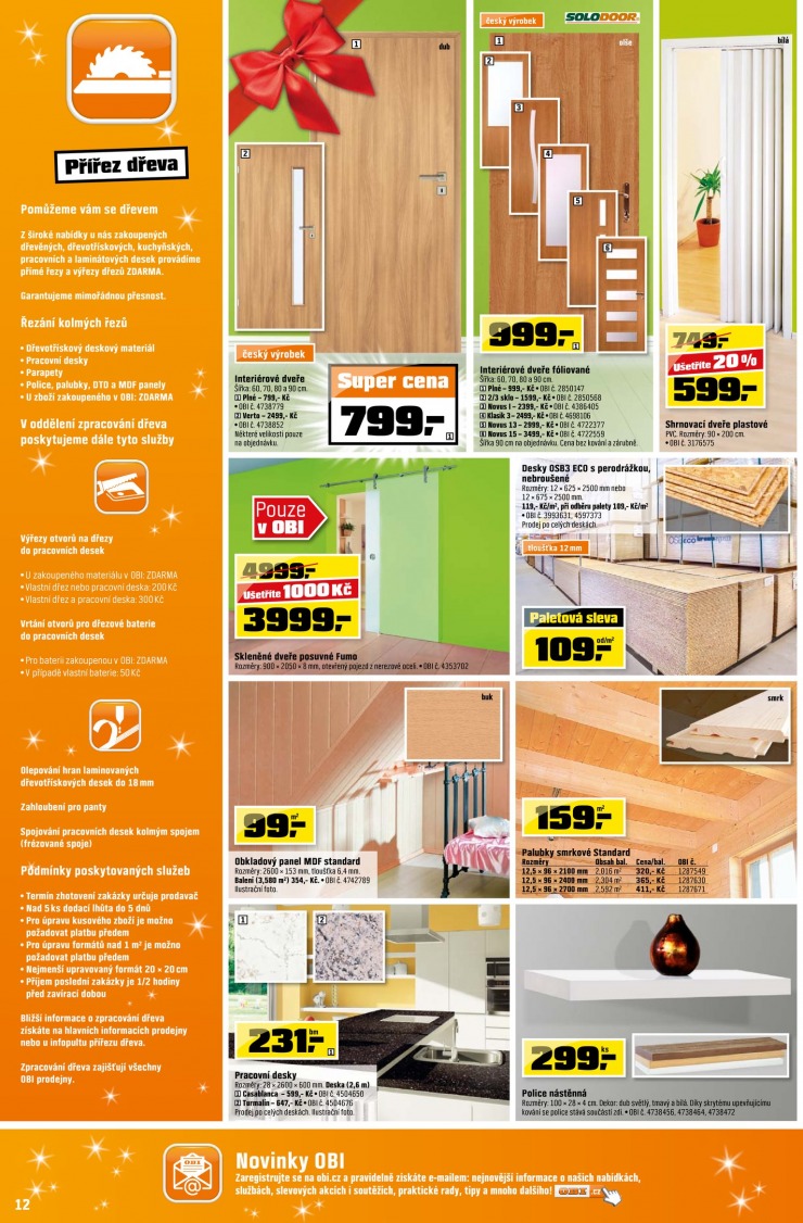 leták OBI Aktuální leták od 20.11.2014 strana 1 leták OBI Aktuální leták od 20.11.2014 strana 1