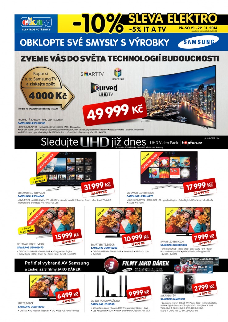 leták Okay Aktuální leták od 19.11.2014 strana 1 leták Okay Aktuální leták od 19.11.2014 strana 1