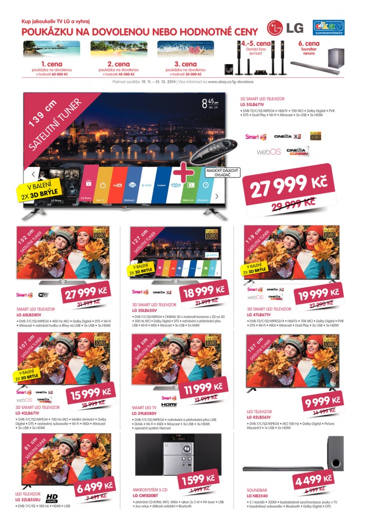 leták Okay Aktuální leták od 19.11.2014 strana 1 leták Okay Aktuální leták od 19.11.2014 strana 1