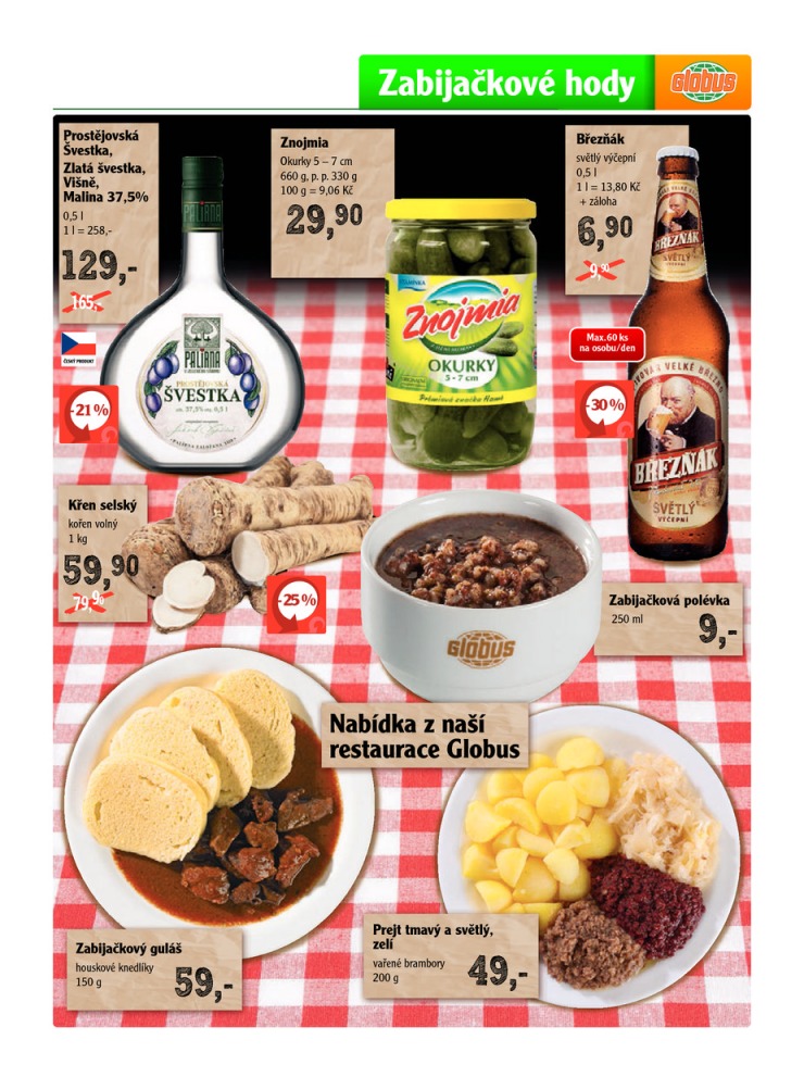leták Globus Naše noviny od 20.11.2014  strana 1 leták Globus Naše noviny od 20.11.2014 strana 1