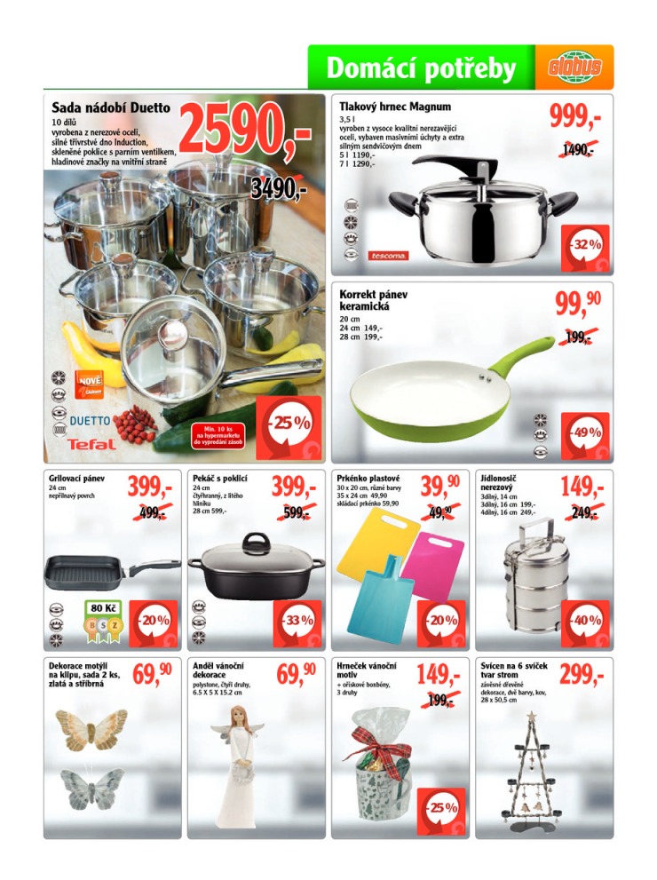 leták Globus Naše noviny od 20.11.2014  strana 1 leták Globus Naše noviny od 20.11.2014 strana 1