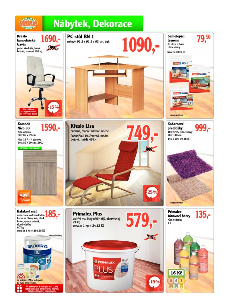 leták Globus Naše noviny od 20.11.2014  strana 1 leták Globus Naše noviny od 20.11.2014 strana 1