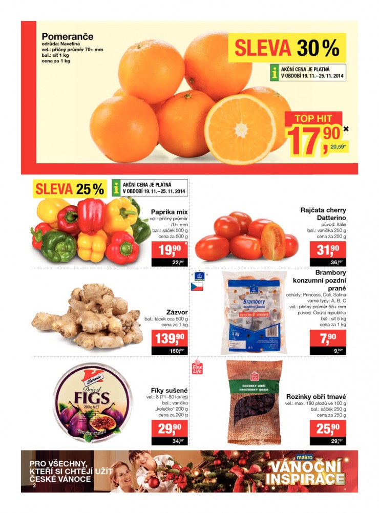 leták Makro Potraviny od 19.11.2014 strana 1 leták Makro Potraviny od 19.11.2014 strana 1