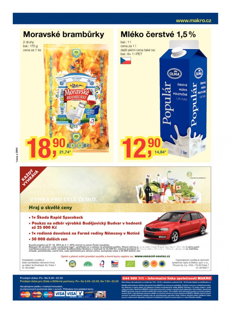 leták Makro Potraviny od 19.11.2014 strana 1 leták Makro Potraviny od 19.11.2014 strana 1