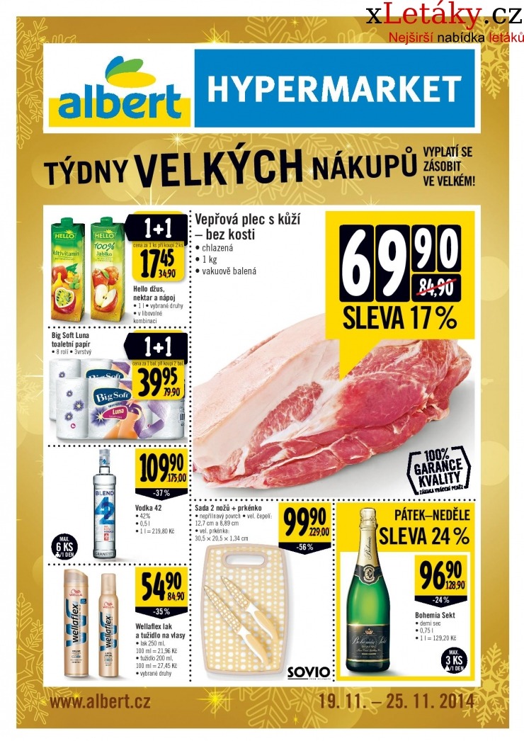 leták Albert Hypermarket akční leták strana 1 leták Albert Hypermarket akční leták strana 1