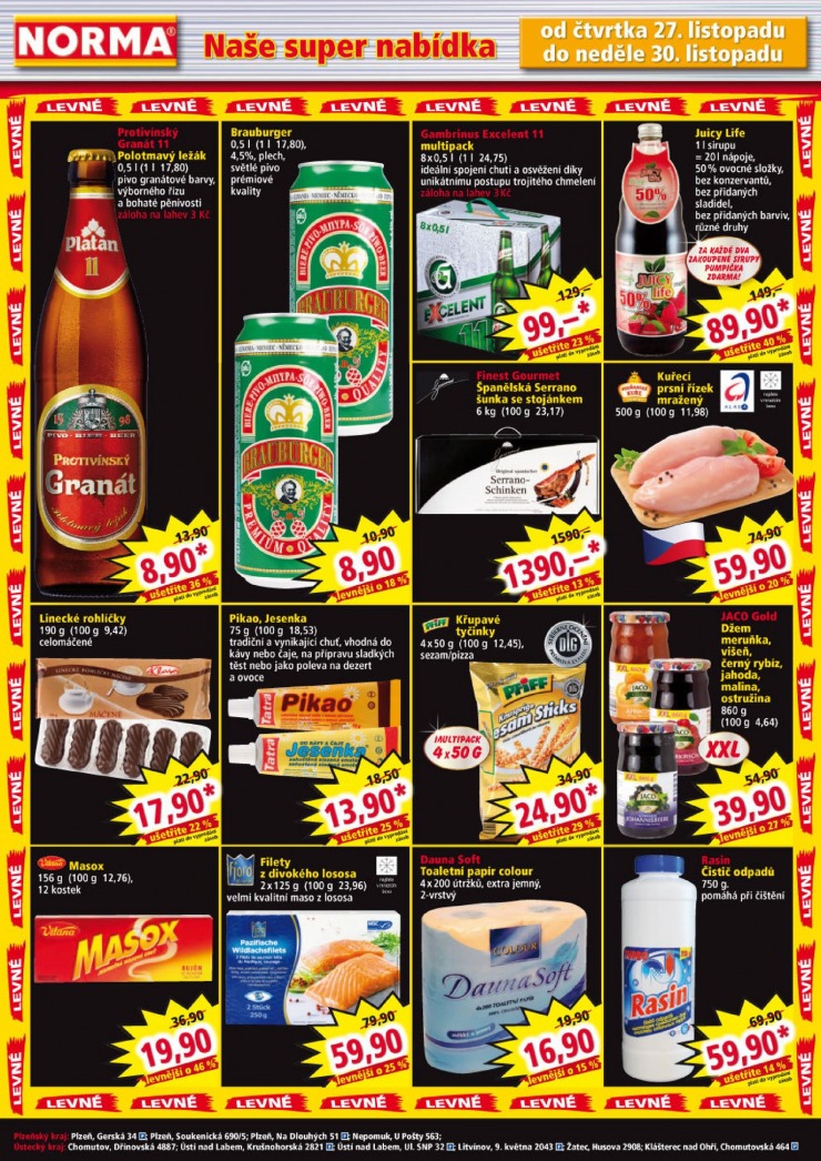 let�k Norma Aktu�ln� let�k od 24.11.2014 strana 1