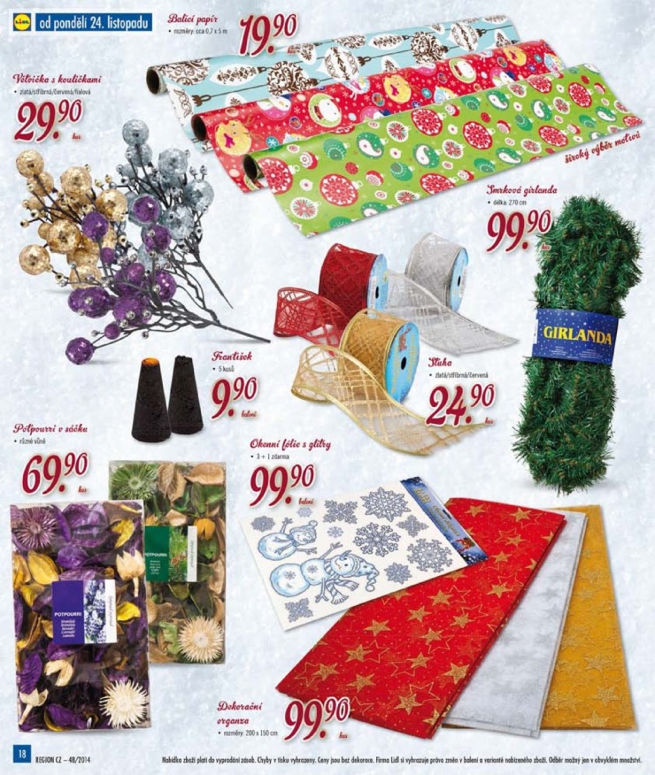 let�k Lidl Ak�n� nab�dka od 24.11.2014 strana 1