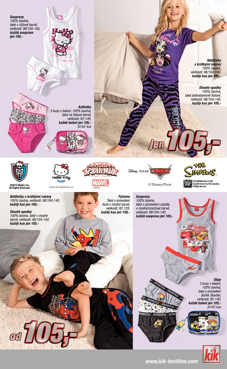 let�k Kik textil Prospekt od 19.11.2014 strana 1