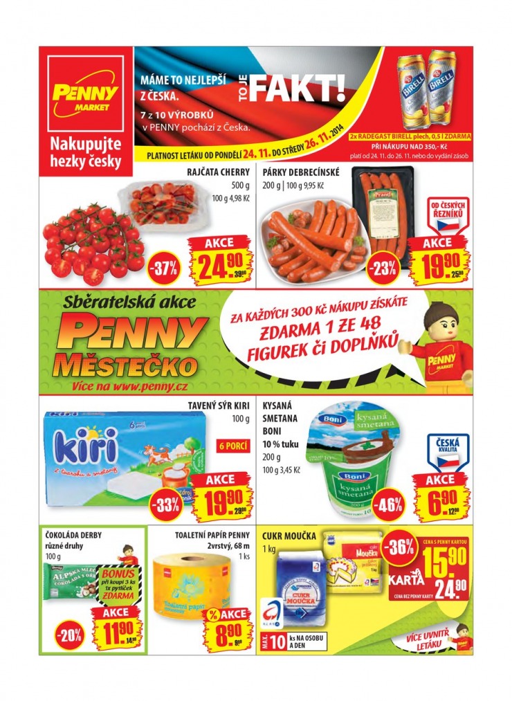 leták Penny Aktuální nabídka od 24.11.2014 strana 1 leták Penny Aktuální nabídka od 24.11.2014 strana 1