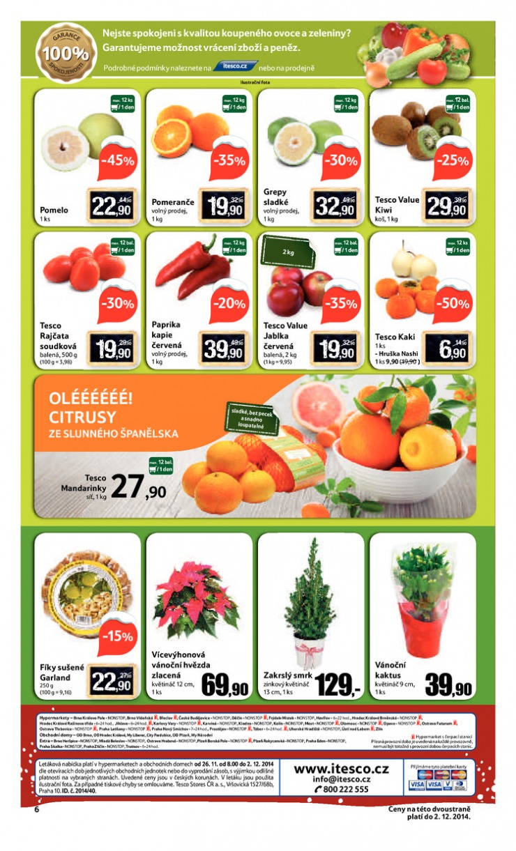 let�k Tesco velk� hypermarkety od 26.11.2014 strana 1