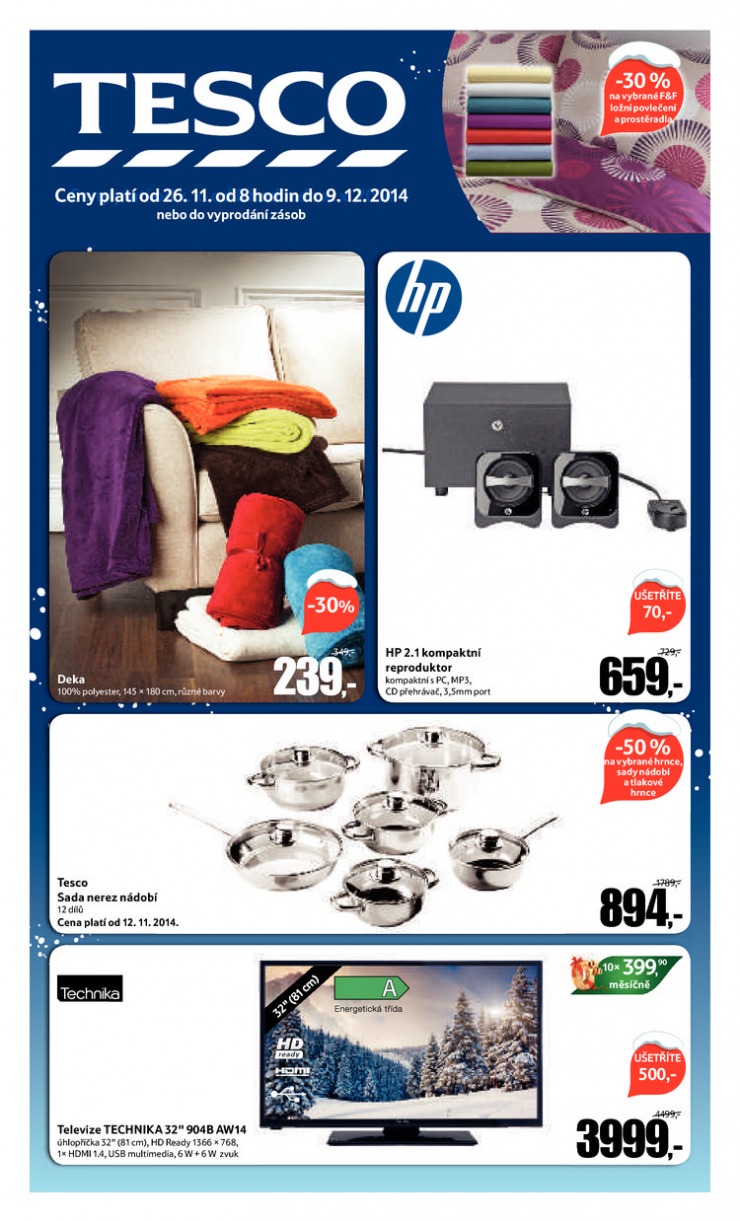 let�k Tesco velk� hypermarkety od 26.11.2014 strana 1