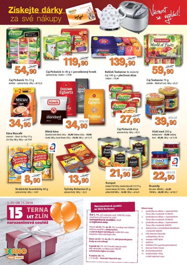 leták COOP Terno od 26.11.2014 strana 1 leták COOP Terno od 26.11.2014 strana 1