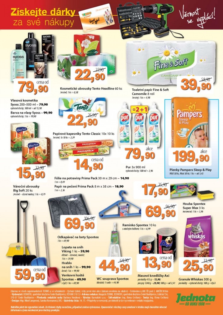 leták COOP Terno od 26.11.2014 strana 1 leták COOP Terno od 26.11.2014 strana 1