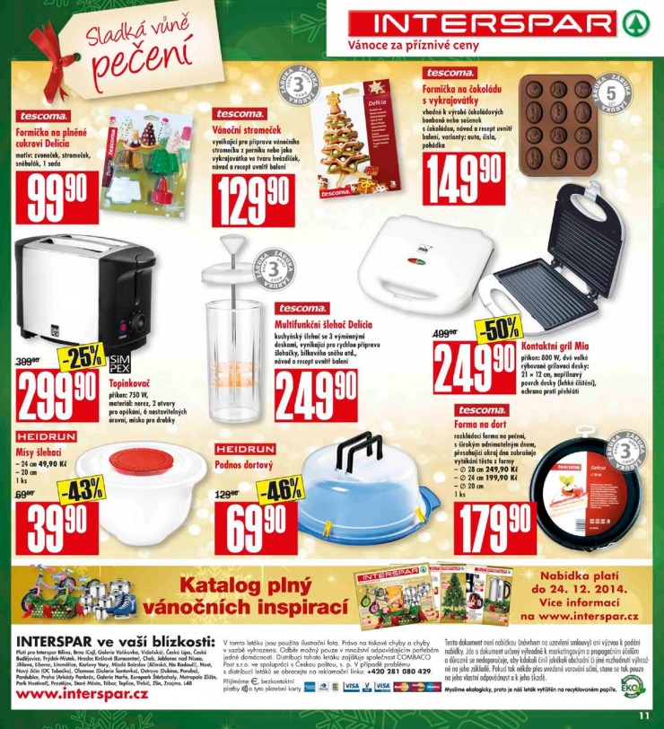 leták Interspar Akční nabídka od 26.11.2014 strana 1 leták Interspar Akční nabídka od 26.11.2014 strana 1